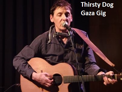with Stuart at Gig for Gaza